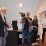 Martin Třeštík vystavil v Milevsku novou kolekci obrazů. Galerie se zaplnila až po schody
