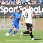 První barážové derby rozlouskl v nastavení Dynamák Matouš Nikl. Odveta v neděli v Táboře