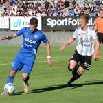 První barážové derby rozlouskl v nastavení Dynamák Matouš Nikl. Odveta v neděli v Táboře