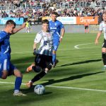 První barážové derby rozlouskl v nastavení Dynamák Matouš Nikl. Odveta v neděli v Táboře
