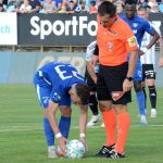 První barážové derby rozlouskl v nastavení Dynamák Matouš Nikl. Odveta v neděli v Táboře