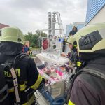Hasiči cvičili zásah na neonatologii v českobudějovické nemocnici