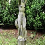 Písek nechal zrestaurovat sochu Lédy s labutí v Palackého sadech