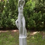 Písek nechal zrestaurovat sochu Lédy s labutí v Palackého sadech