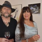 V jistebnické galerii návštěvníci obdivovali kostýmy Dagmar Březinové a obrazy Jana Kunovského