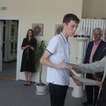 Žáci SOŠ a SOU Milevsko převzali výuční listy. Učněm roku se stal Jiří Srnka z Březí u Chyšek