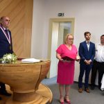 Na bernartické radnici se slavnostně loučili absolventi základní školy