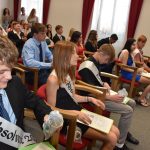 Na bernartické radnici se slavnostně loučili absolventi základní školy