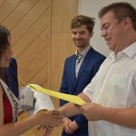 Na bernartické radnici se slavnostně loučili absolventi základní školy