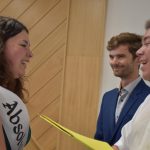 Na bernartické radnici se slavnostně loučili absolventi základní školy