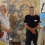 Šestka z jihu. Jihočeští tvůrci vystavují v Želči. Klavírista zahrál několik hitů