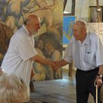 Šestka z jihu. Jihočeští tvůrci vystavují v Želči. Klavírista zahrál několik hitů