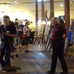 Šestka z jihu. Jihočeští tvůrci vystavují v Želči. Klavírista zahrál několik hitů