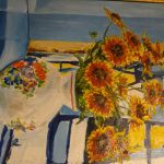 Šestka z jihu. Jihočeští tvůrci vystavují v Želči. Klavírista zahrál několik hitů