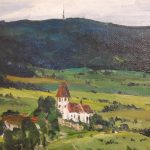 Šestka z jihu. Jihočeští tvůrci vystavují v Želči. Klavírista zahrál několik hitů