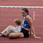 Ve sváteční den na píseckém oválu kralovali Adam Křenek a Natalie Brlicová