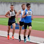 Ve sváteční den na píseckém oválu kralovali Adam Křenek a Natalie Brlicová