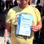 Borůvkobraní: Vítěz soutěže jedlíků posnídal borůvkový jogurt a pak spořádal 23 knedlíků. Večer si dá svíčkovou