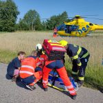 Vážná nehoda uzavřela silnici u Třeboně. Na místě je více zraněných