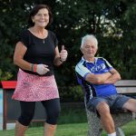 Zumba na koupališti je stále oblíbenější. Energická lekce s Vendulou Kořínkovou přilákala nadšence