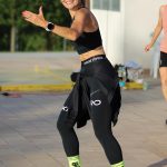 Zumba na koupališti je stále oblíbenější. Energická lekce s Vendulou Kořínkovou přilákala nadšence