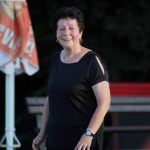 Zumba na koupališti je stále oblíbenější. Energická lekce s Vendulou Kořínkovou přilákala nadšence