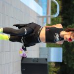 Zumba na koupališti je stále oblíbenější. Energická lekce s Vendulou Kořínkovou přilákala nadšence