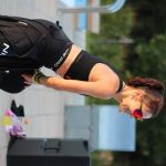 Zumba na koupališti je stále oblíbenější. Energická lekce s Vendulou Kořínkovou přilákala nadšence