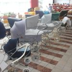 Bechyňský kulturní dům nabízí výstavu Retrokárky paní Šárky. Vedle kočárků jsou k vidění i panenky a další hračky