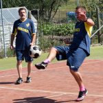 VIDEO: Pořadatelé nohejbalu v Drhovli si umí vybrat počasí