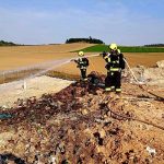 Úterní zásahy hasičů: požáry, vážná nehoda i záchrana kočky