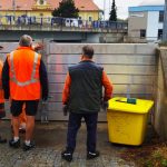 Pracovníci technických služeb začali ve Strakonicích stavět protipovodňové zábrany
