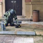 Na jindřichohradeckém zámku se konalo taktické cvičení policistů, záchranářů a hasičů
