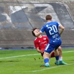 Táborsko postupuje v poháru do třetího kola. Kateřiňák dostal v závěru červenou kartu