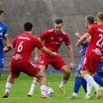 Táborsko postupuje v poháru do třetího kola. Kateřiňák dostal v závěru červenou kartu