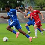Táborsko postupuje v poháru do třetího kola. Kateřiňák dostal v závěru červenou kartu