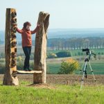 Nový fotopoint na Zvíkovci u Milevska už stojí, práce ale pokračují