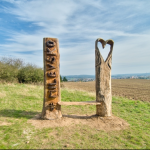 Nový fotopoint na Zvíkovci u Milevska už stojí, práce ale pokračují