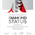 Zdravotnická záchranná služba Jihočeského kraje získala mezinárodní ocenění za péči o pacienty s mozkovou mrtvicí