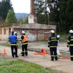 Drogová varna se skladem nebezpečných chemikálií. Taktické cvičení v Prachaticích prověřilo spolupráci záchranných složek