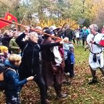 Žižkův palcát: Borovany se loučily s neporaženým hejtmanem prapory s kalichy i vozovou hradbou