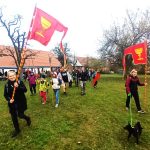 Žižkův palcát: Borovany se loučily s neporaženým hejtmanem prapory s kalichy i vozovou hradbou