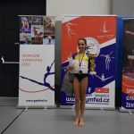 VIDEO: Spartak Sezimovo Ústí uspořádal MČR ve sportovní gymnastice žen. Adéla Sikorová vybojovala mezi staršími žákyněmi zlato