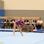 VIDEO: Spartak Sezimovo Ústí uspořádal MČR ve sportovní gymnastice žen. Adéla Sikorová vybojovala mezi staršími žákyněmi zlato