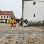 VIDEO: V Děkanském kostela v Písku zasahovali hasiči a záchranáři