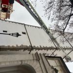 VIDEO: V Děkanském kostela v Písku zasahovali hasiči a záchranáři