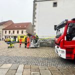 VIDEO: V Děkanském kostela v Písku zasahovali hasiči a záchranáři