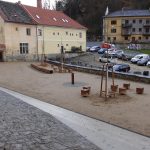 Pivovarské terasy ve Vimperku jsou hotové. Přístupné budou až na jaře