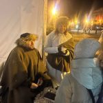 Čerti ovládli Palackého sady v Písku. Andělé s Mikulášem zase náměstí