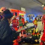 Hasiči, záchranáři a policisté cvičili zásah v tunelu Pohůrka